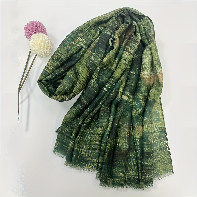 럭셔리 브랜드 스카프 레트로 코튼 숄 레이디 랩, 라지 - Pashmina Wrap Large 리뷰 및 가격
