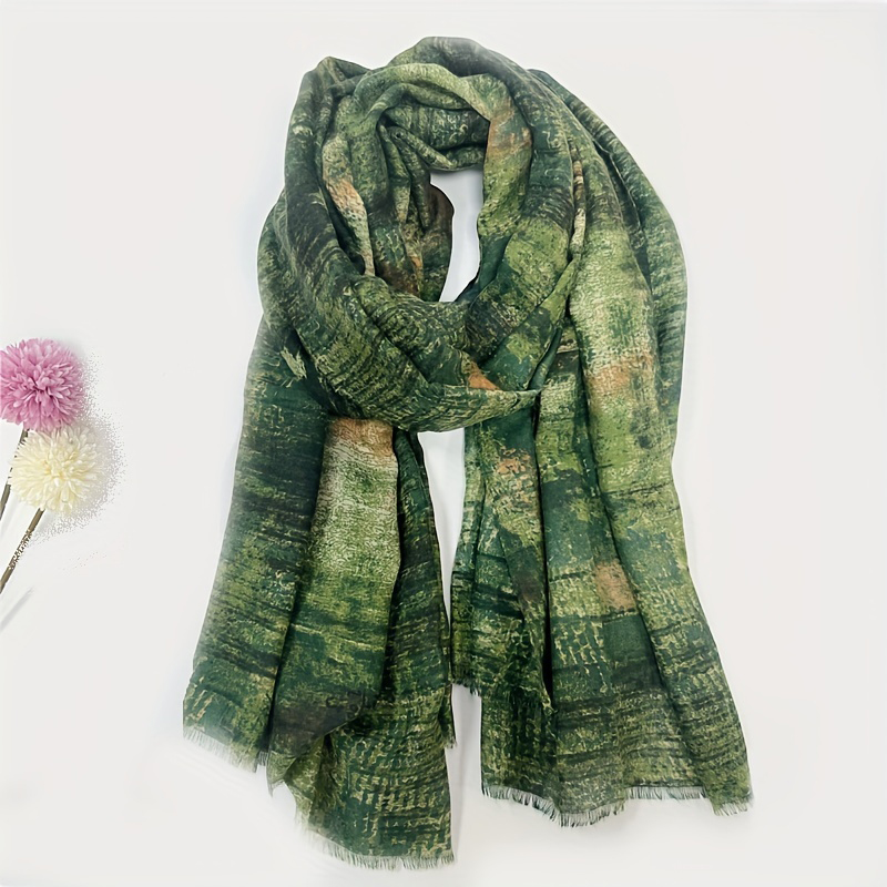 럭셔리 브랜드 스카프 레트로 코튼 숄 레이디 랩, 라지 - Pashmina Wrap Large 리뷰 및 가격
