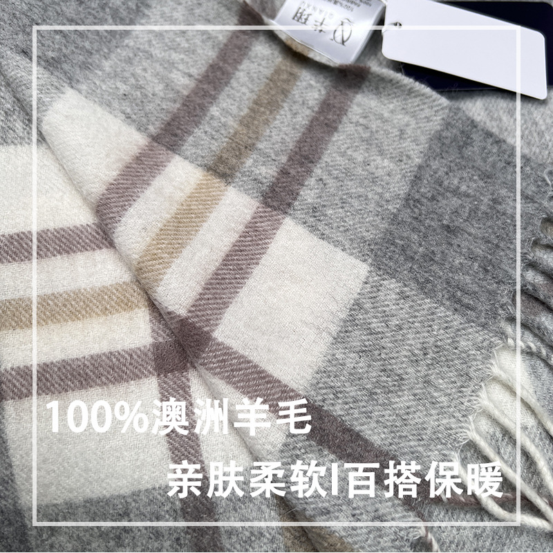 고품질 100% 울 스카프 겨울 가을 여성 남성 순수  - Muffler Men Wool 리뷰 및 가격