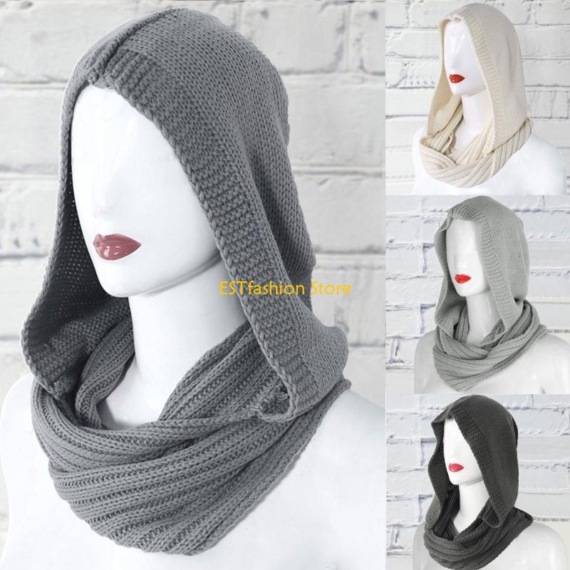 Y5GC 여성 겨울 니트 후드 인피니티 스카프 방풍 목 - Infinity Scarf Knit 리뷰 및 가격