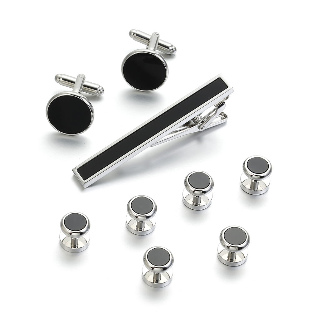 VAGULA 9 PCS 타이 바 커프스 링크 칼라 스터 - Tie Bar Set Gift 리뷰 및 가격