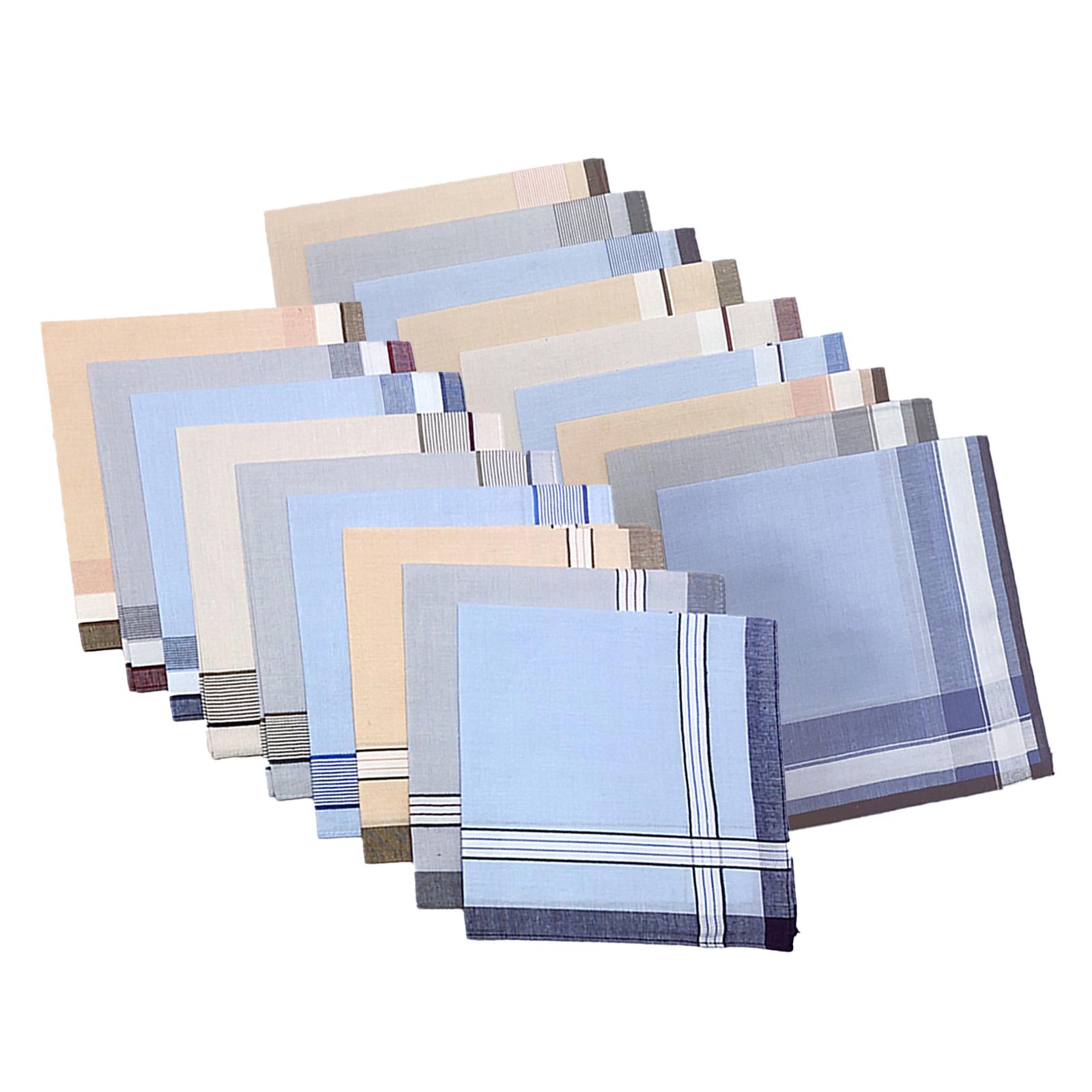 면 소재 남성용 손수건 16인치 땀 닦는 타월 프리미엄 - Handkerchief Cotton Men 리뷰 및 가격