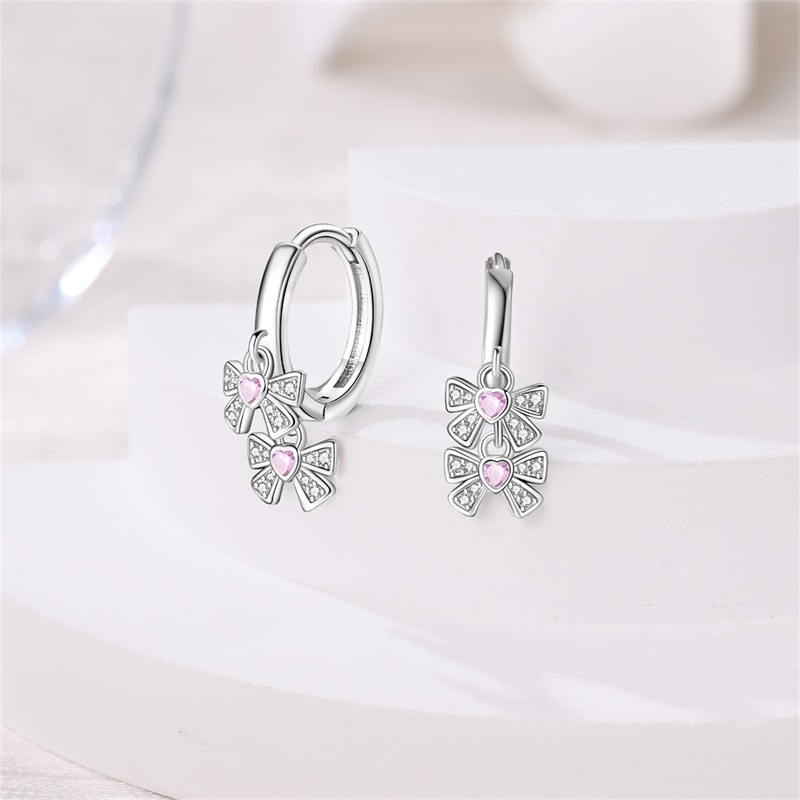 2026 새로운 925 스털링 실버 유행 트윈 보우 여 - Tie Clip Silver 리뷰 및 가격