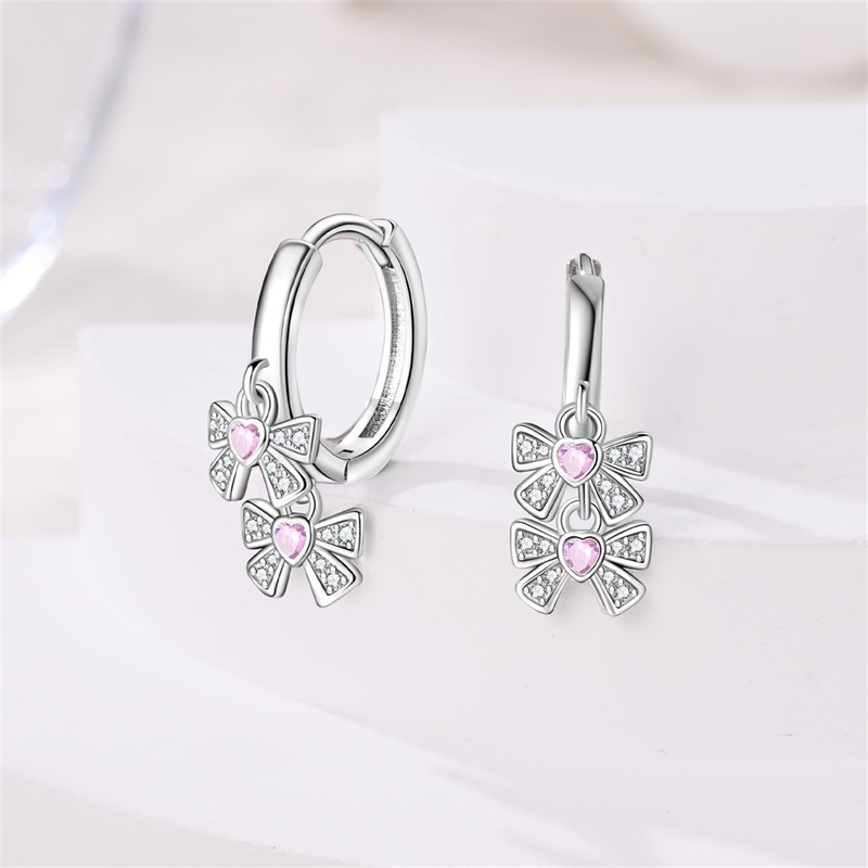 2026 새로운 925 스털링 실버 유행 트윈 보우 여 - Tie Clip Silver 리뷰 및 가격