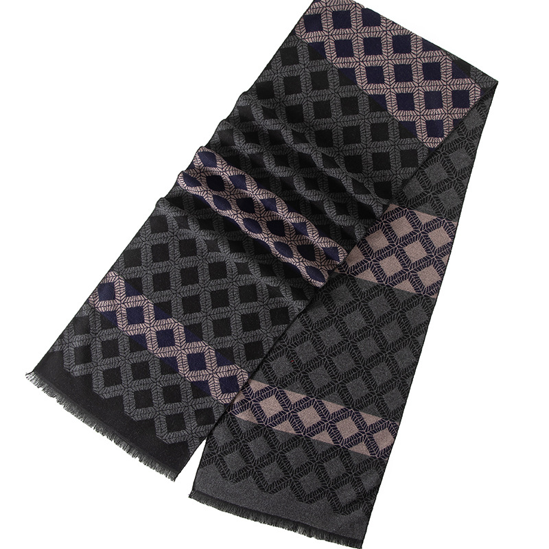 디자이너 브랜드 격자 무늬 겨울 남성 캐시미어 스카프  - Muffler Men Wool 리뷰 및 가격