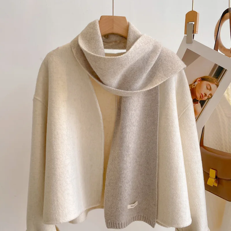 고품질 100% 양모 스카프 남성 여성 겨울 가을 솔리 - Muffler Men Wool 리뷰 및 가격