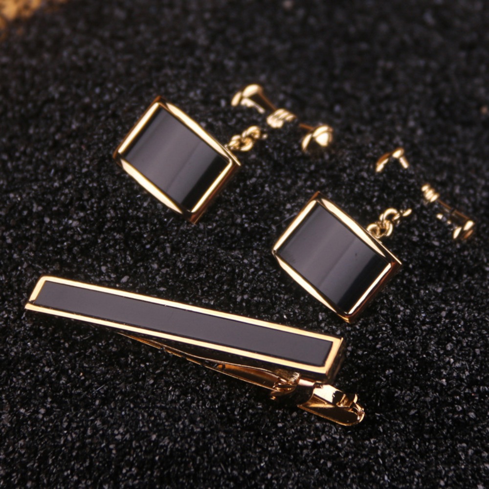남성용 넥타이 클립 세트, 신랑 턱시도 커프스 버튼 세 - Tie Bar Set Gift 리뷰 및 가격